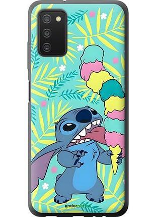Чехол на samsung galaxy a03s a037f стич самсунг а03с а037ф