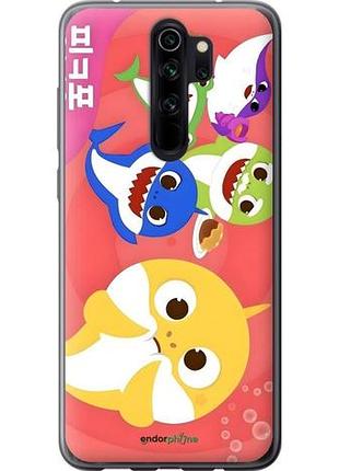Чехол на xiaomi redmi note 8 pro бейби шаркс