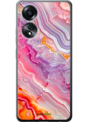 Чехол на oppo a58 4g мрамор 2 оппо а58 4г2