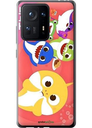 Чехол на xiaomi mix 4 бейби шаркс сяоми микс 4