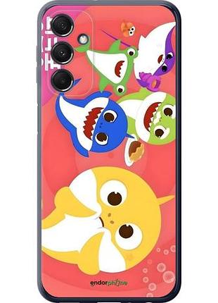 Чехол на samsung galaxy m34 5g бейби шаркс