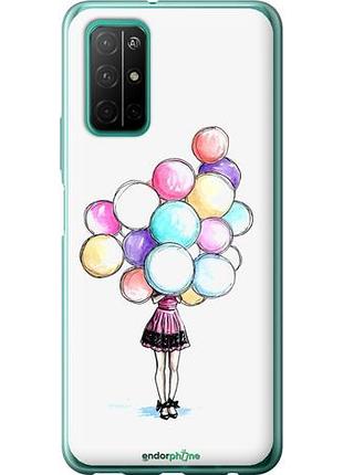 Чехол на huawei honor 30s шарики "4387u-1897-10746"
