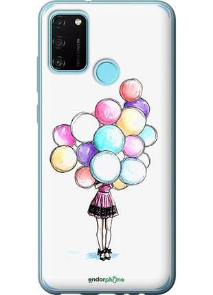 Чехол на huawei honor 9a шарики "4387u-1900-10746"