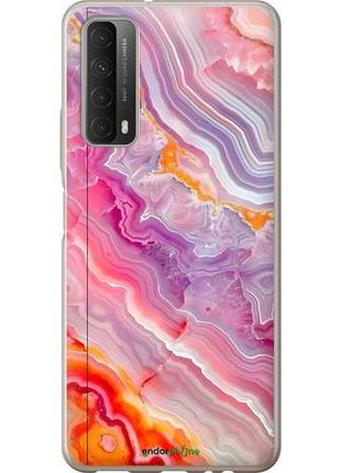 Чехол на huawei p smart 2021 мрамор 2 хуавей п смарт 20212