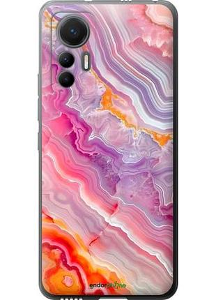 Чехол на xiaomi 12 lite мрамор 2 сяоми 12 лайт2