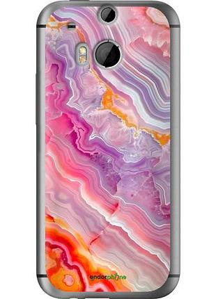 Чехол на htc one m8 мрамор 2