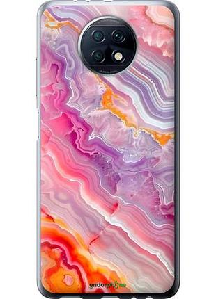 Чехол на xiaomi redmi note 9t мрамор 2 сяоми редми ноут 9т2
