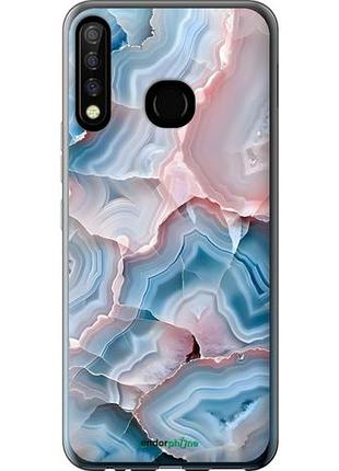 Чехол на tecno camon 12 cc7 мрамор текно камон 12 сс7