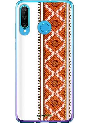 Чехол на huawei p30 lite вышиванка 25 "593u-1651-10746"