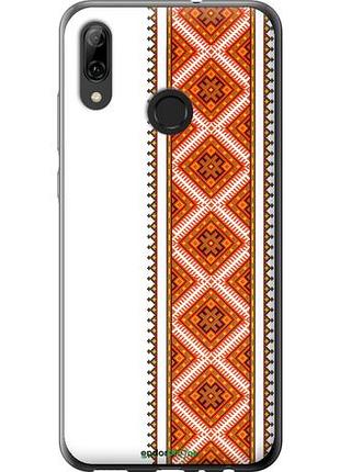 Чехол на huawei p smart 2019 вышиванка 25 "593u-1634-10746"