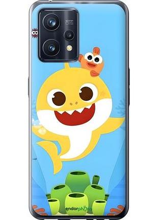 Чехол на realme 9 бейби шарк риалми 9