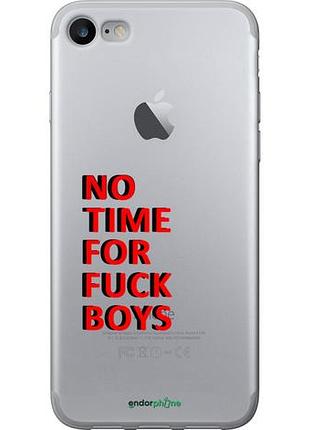 Чехол на iphone se 2020 нет времени "4635u-2013-10746"