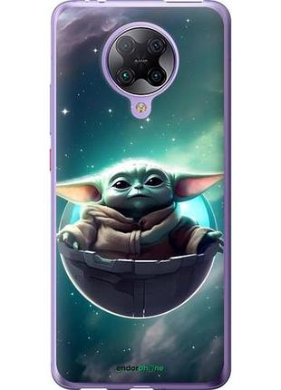 Чехол на xiaomi redmi k30 pro малыш йода, грогу сяоми редми к30 про