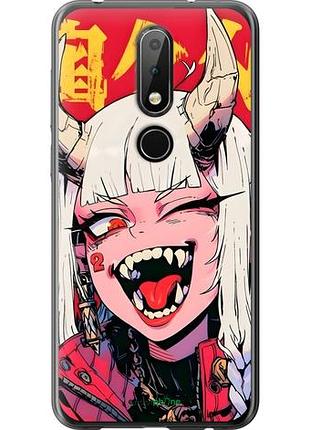 Чехол на nokia 6.1 plus аниме демон нокиа 6.1 плюс