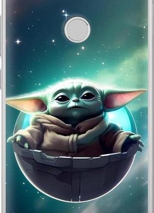 Чехол на xiaomi redmi note 5a prime малыш йода, грогу сяоми редми ноут 5а прайм