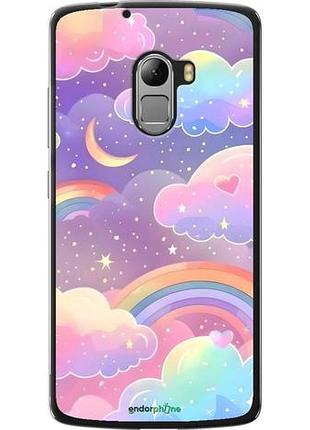 Чехол на lenovo a7010 облака и радуга леново а7010