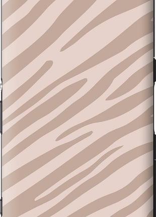 Чехол на sony xperia z3 compact d5803 зебра беж "4875u-277-10746"