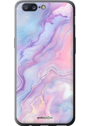 Чехол на oneplus 5 нежный мрамор 1+ 5