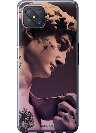 Чехол на oppo reno 4 z давид тату оппо рено 4 зет