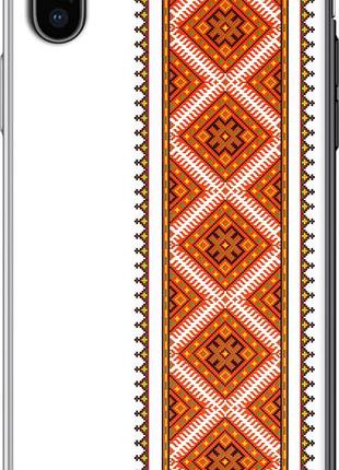 Чохол на iphone x вишиванка 25 "593u-1050-10746"
