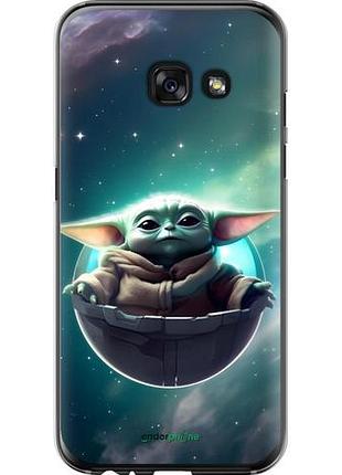 Чехол на samsung galaxy a3 (2017) малыш йода, грогу самсунг а3 (2017)