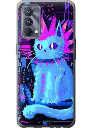 Чехол на realme gt master кот панк риалми гт мактер