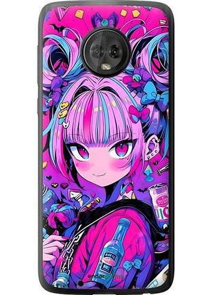 Чехол на motorola moto g6 аниме милаха моторола мото г6