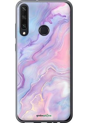 Чехол на huawei y6p нежный мрамор хуавей у6p
