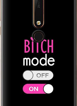 Чехол на nokia 6 2018 bitch mode "4548u-1386-10746"