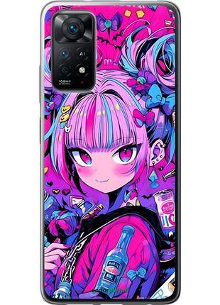 Чехол на xiaomi redmi note 11 аниме милаха