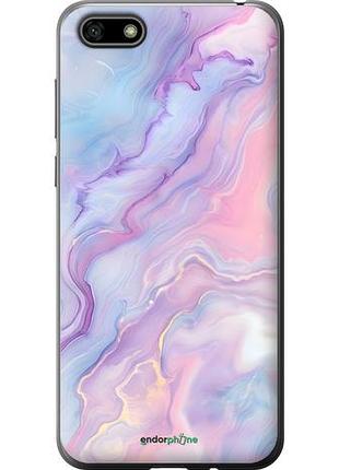 Чехол на huawei honor 7a нежный мрамор хуавей хонор 7а