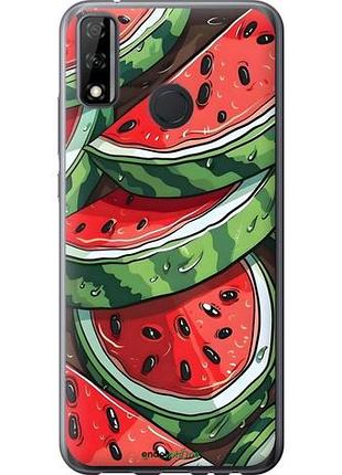 Чехол на huawei p smart 2020 арбуз хуавей п смарт 2020