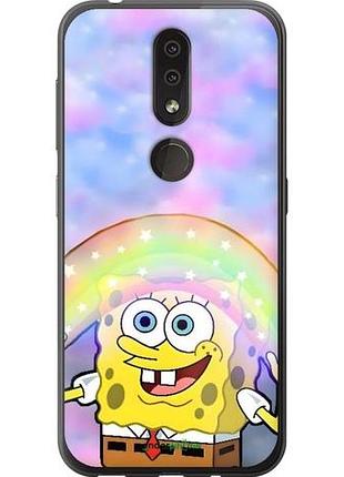 Чехол на nokia 4.2 спанч боб