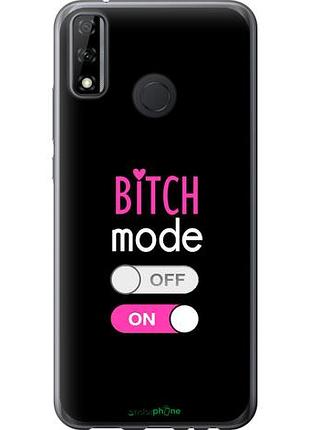 Чехол на huawei p smart 2020 bitch mode "4548u-2060-10746"