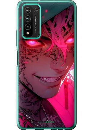Чехол на huawei honor 10x lite аниме демон 3 хуавей хонор 10х лайт3