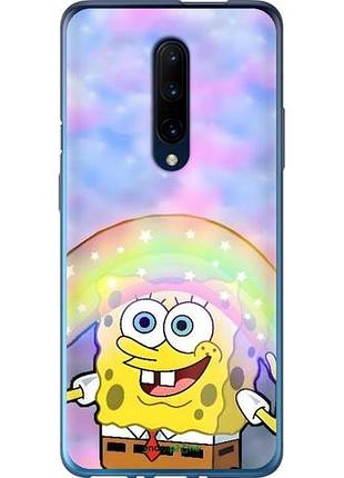 Чехол на oneplus 7 pro спанч боб, sponge bob 1+ 7 про