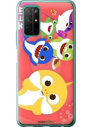 Чехол на huawei honor 30s бейби шаркс хуавей хонор 30с