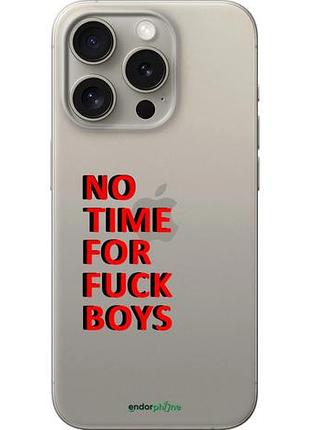Чехол на iphone 15 pro нет времени "4635u-3096-10746"