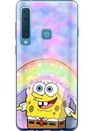 Чехол на samsung galaxy a9 (2018) спанч боб, sponge bob самсунг а9 (2018)