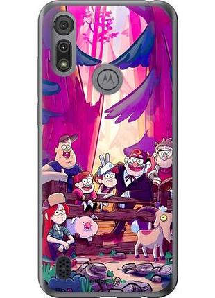 Чехол на motorola e6s гравити фолз моторола е6с