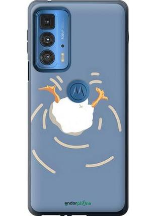 Чохол на motorola edge 20 pro гусак пірнає