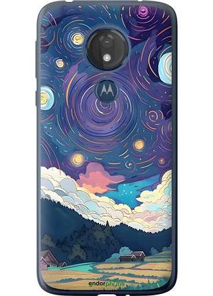 Чехол на motorola moto g7 power креатинвый арт моторола мото г7 повер