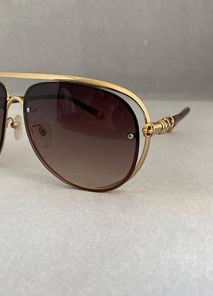 Окуляри chrome hearts ms-teraker gold brown