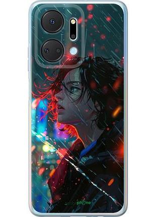 Чехол на huawei honor x7a ночные огни "6096u-2981-10746"