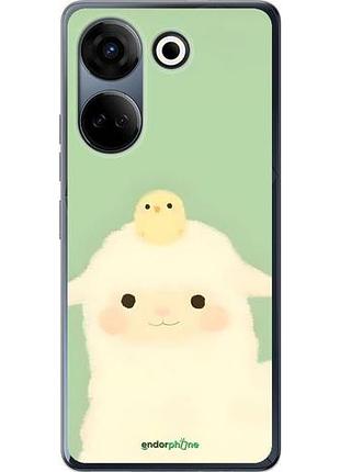Чохол на tecno camon 20 pro барашок і циплівок