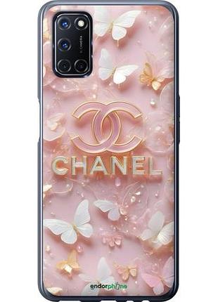 Чехол на oppo a52 шанель оппо а52