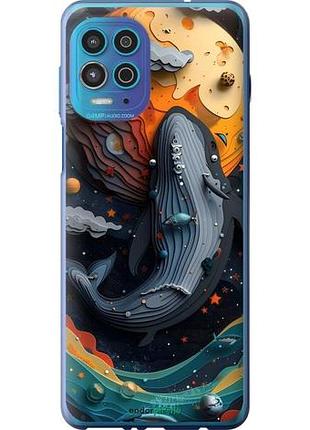 Чехол на motorola edge s кит в космосе