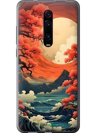 Чехол на xiaomi redmi k20 pro природа японии сяоми редми к20 про