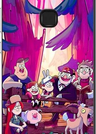 Чехол на huawei p10 lite гравити фолз хуавей п10 лайт