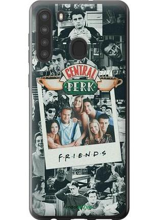 Чехол на samsung galaxy a21 друзья friends самсунг а21